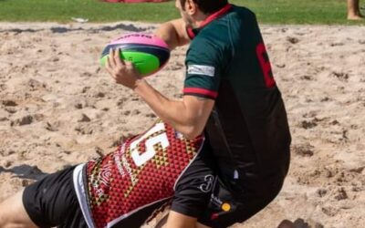 Beachrugby Turnier im Tübinger Freibad