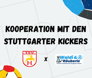 Kooperation zwischen der Fußballschule Stuttgarter Kickers und  dem TSV Hirschau!