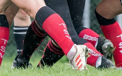 Letztes Spiel der Saison der Rugby Damen