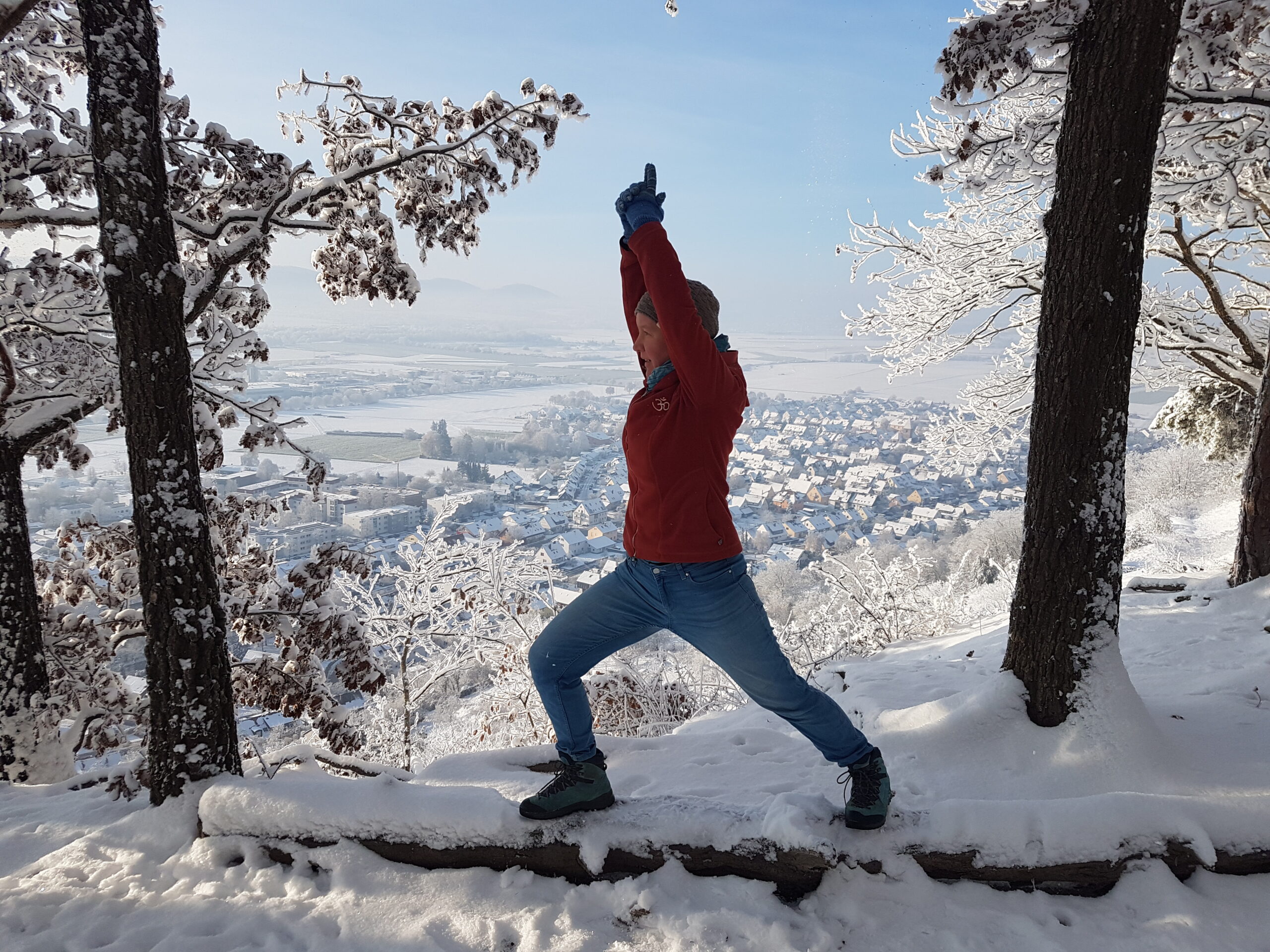 Yoga Spitzberg Winter