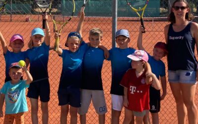 Tennis: U9 im Halbfinale der Bezirksmeisterschaften